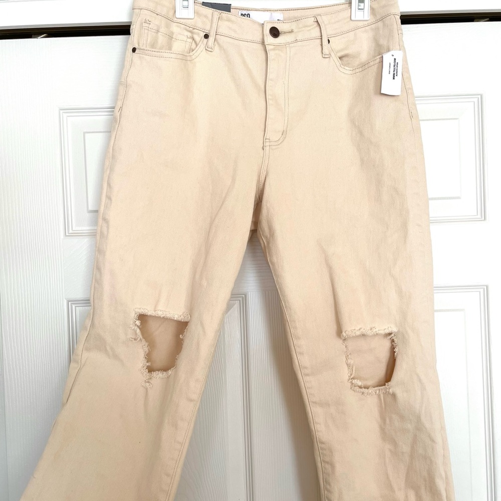 RSQ by Tillys Sand Distressed Jeans